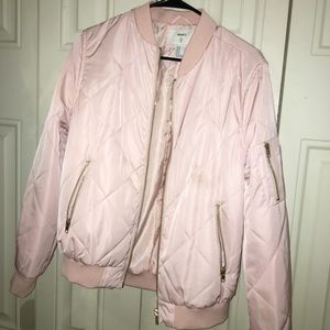 Pink Bomber Jacket